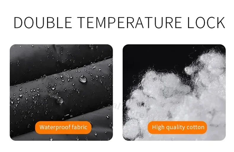 21 Areas Men's Heating Vest Jacket Winter USB Smart Electric Sleeveless Jacket Self-heating Clothes Women Snow Warm Padded Coat
