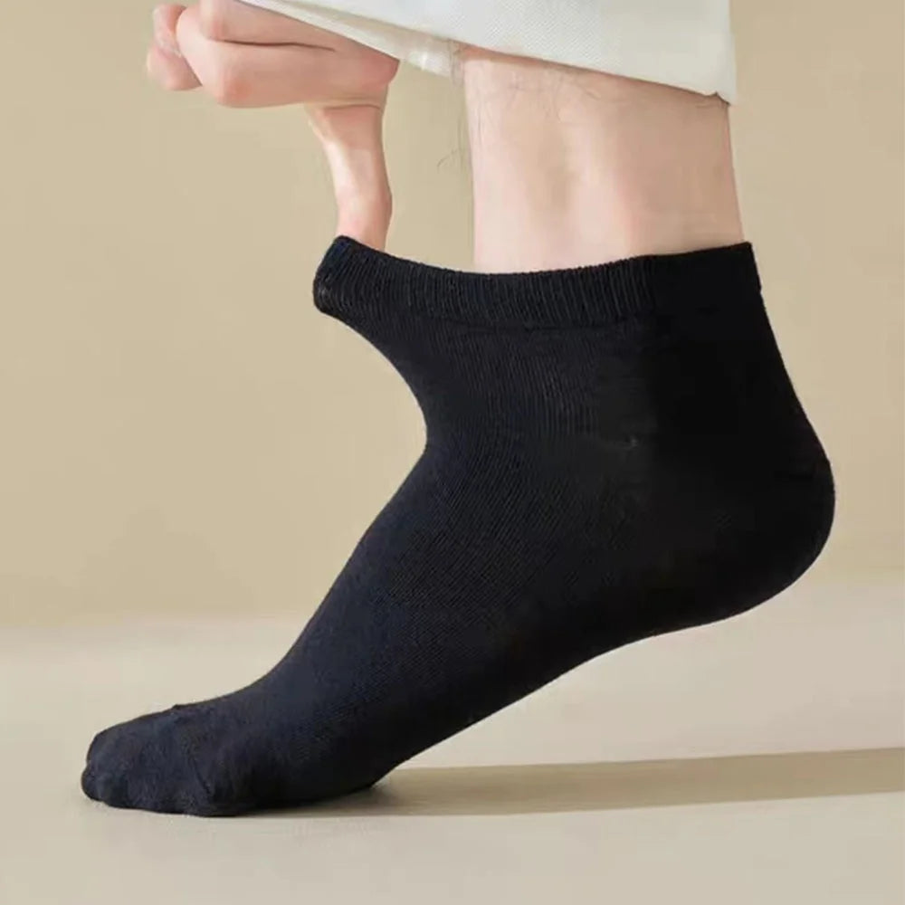 5/10-Pack Unisex Comfort-Fit Ankle Socks for All, Breathable & Lightweight - Ideal for Sports & Daily Wear