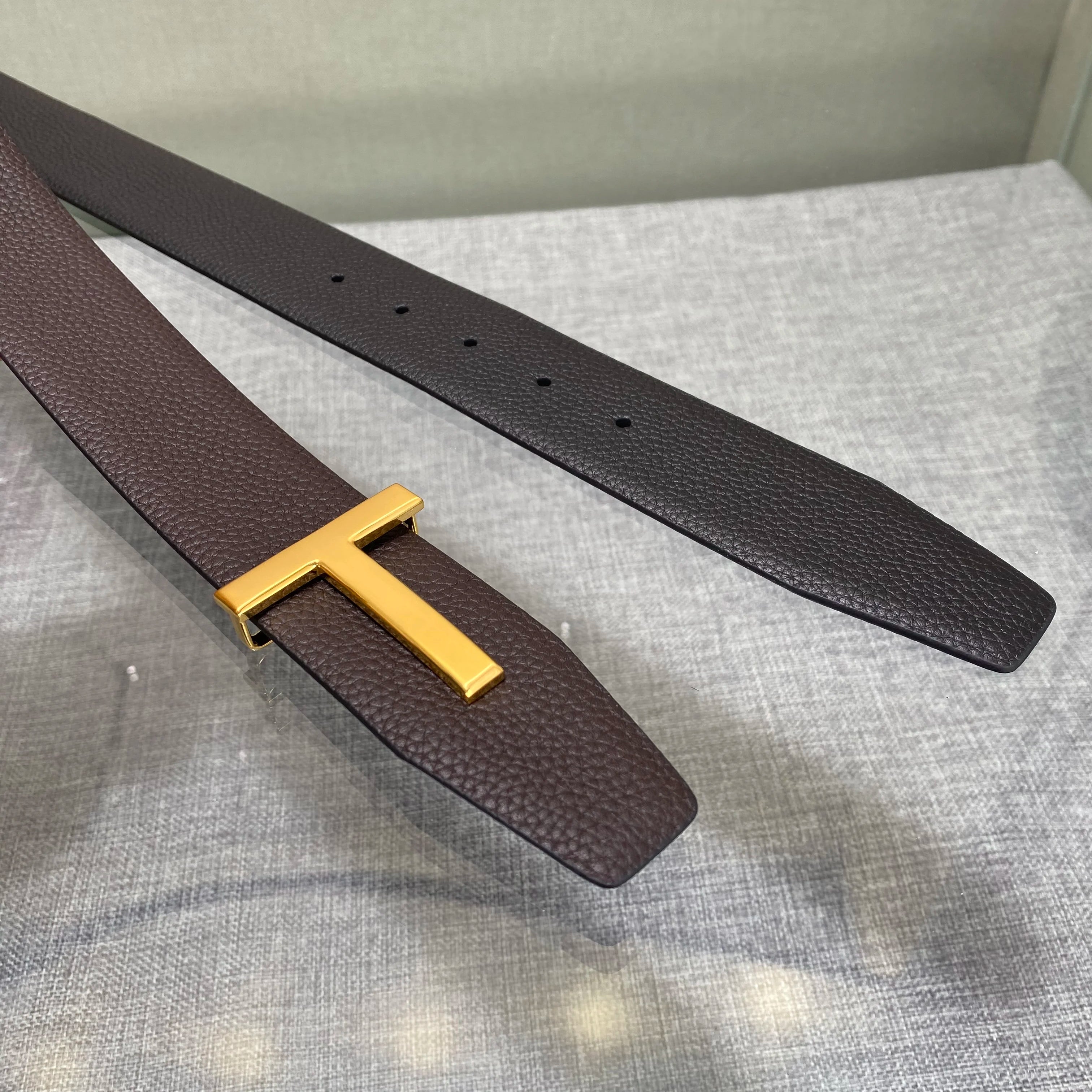 2025 New Men's Belt High Quality Designer Belts Men Fashion Letter Luxury Famous Leather Belt Jeans Cowskin Waist Strap 3.8cm