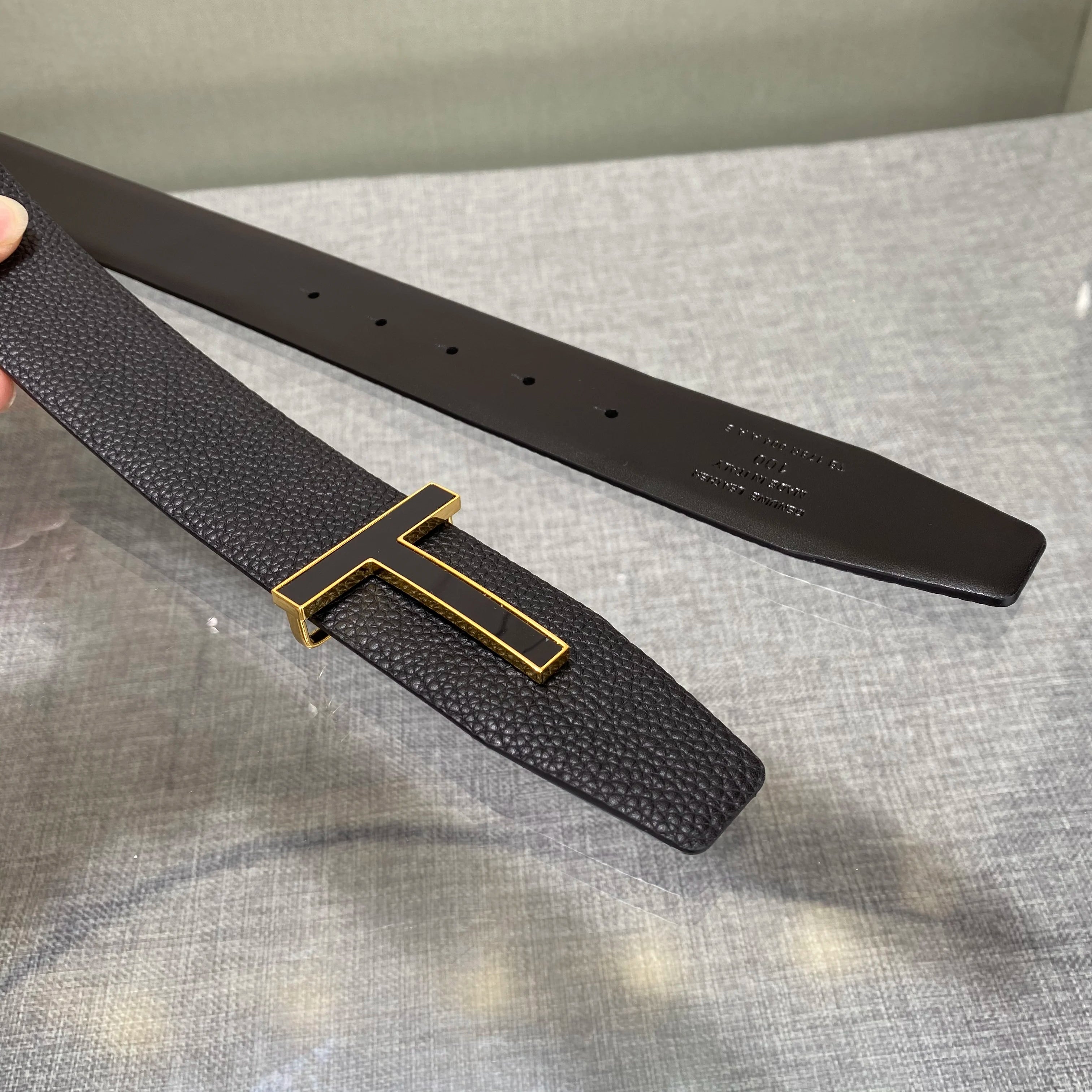2025 New Men's Belt High Quality Designer Belts Men Fashion Letter Luxury Famous Leather Belt Jeans Cowskin Waist Strap 3.8cm