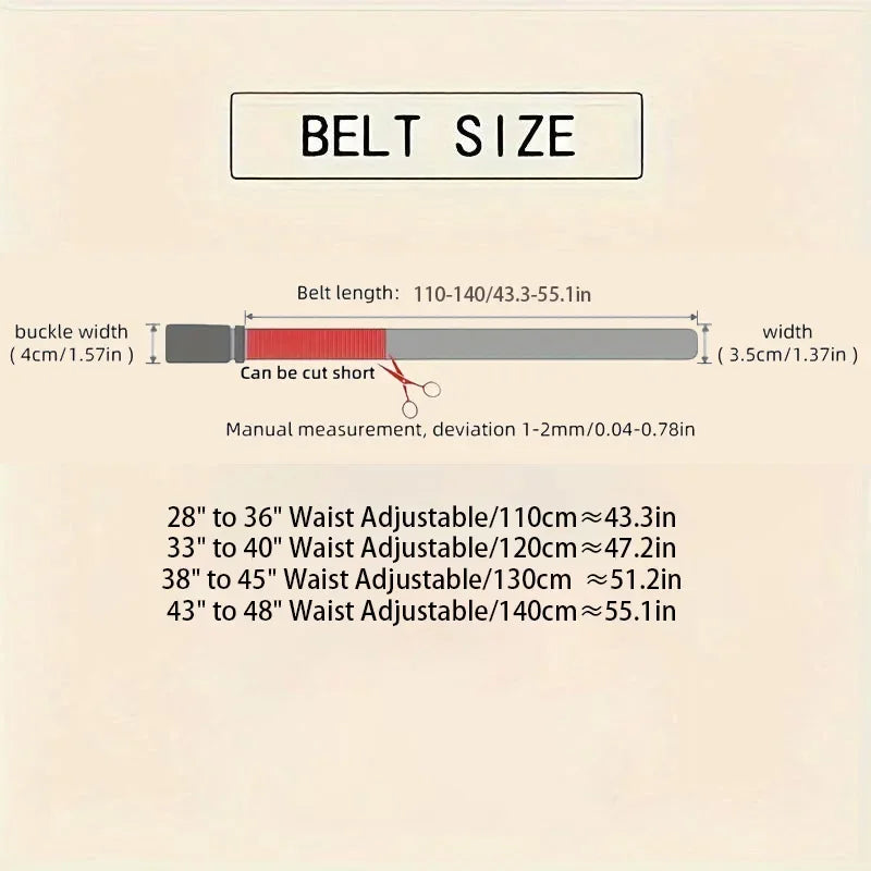 OYIFAN Men's Belt Genuine leather belt Man's high quality luxury business automatic belt Adjustable designer belt for men