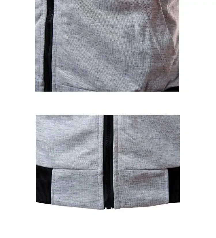 Fashionable New Men's Vest Hooded Sleeveless Solid Color Casual Slimming Smooths Your Silhouette Tank Top Three Colors