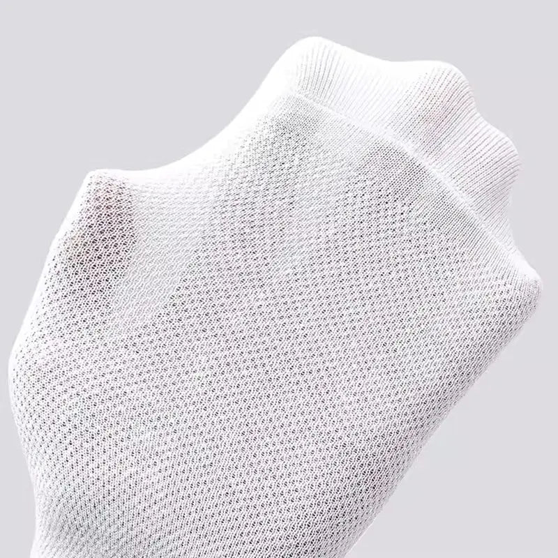 10 Pairs Men's Breathable Mesh Summer Short Socks, Sports Versatile Cotton Socks at Discount Price Sports and Casual Wear
