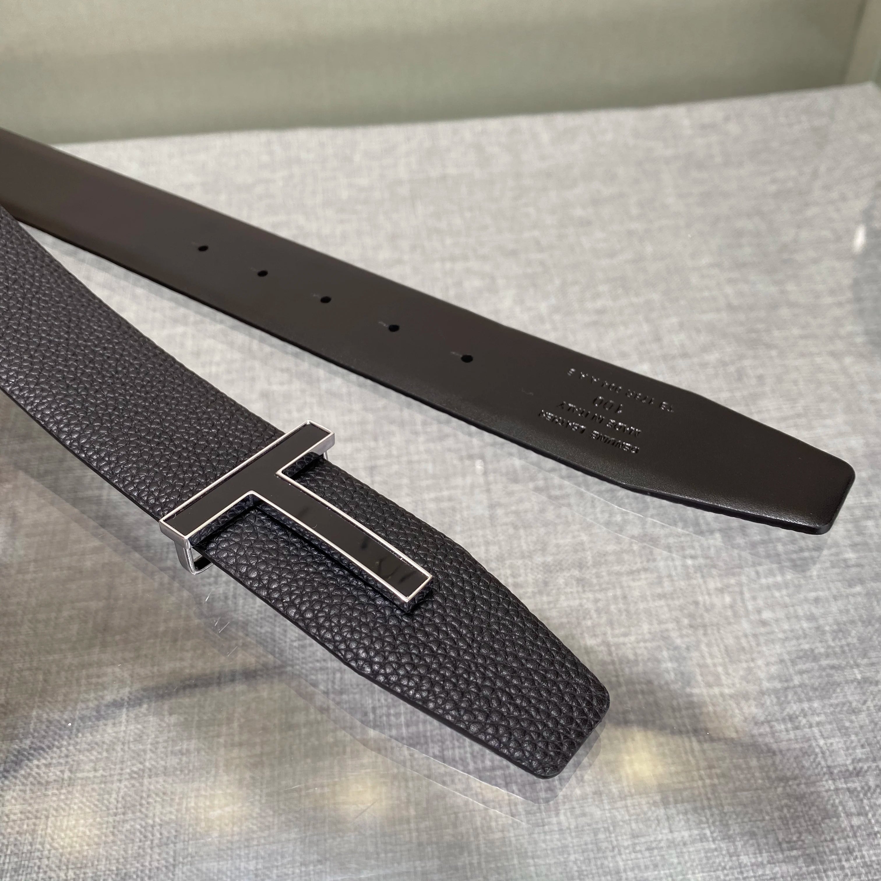 2025 New Men's Belt High Quality Designer Belts Men Fashion Letter Luxury Famous Leather Belt Jeans Cowskin Waist Strap 3.8cm