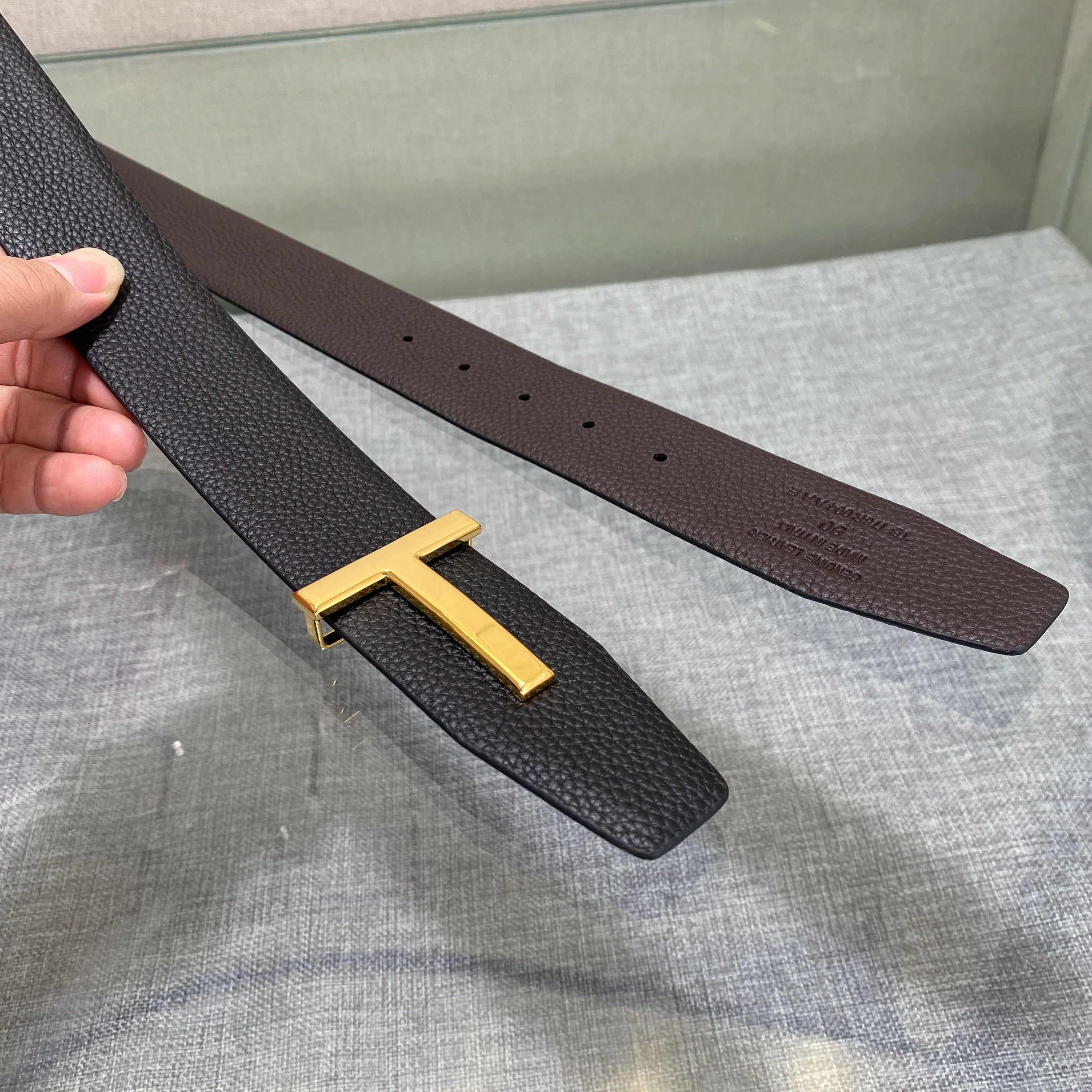 2025 New Men's Belt High Quality Designer Belts Men Fashion Letter Luxury Famous Leather Belt Jeans Cowskin Waist Strap 3.8cm