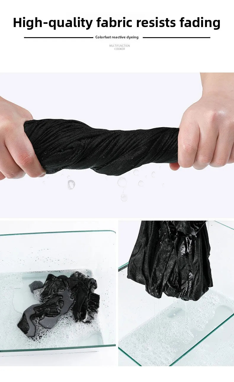 Men's Ice Silk Vest Summer Sport Fitn Thin Svel Training Top Qui Dry Trendy round Ne T-irt for Youth Daily Wear
