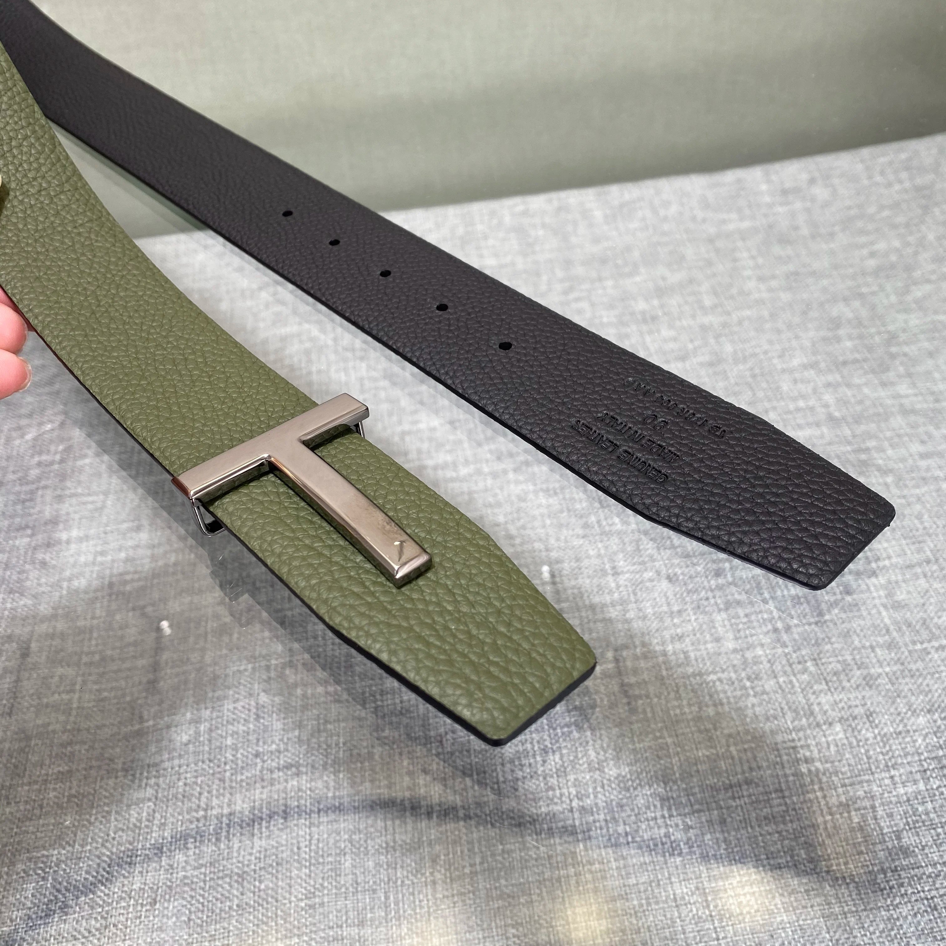 2025 New Men's Belt High Quality Designer Belts Men Fashion Letter Luxury Famous Leather Belt Jeans Cowskin Waist Strap 3.8cm
