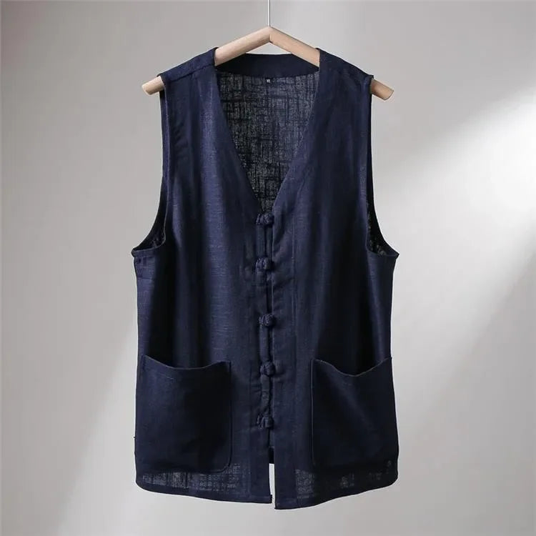 Fashionable New Men's Vest Hooded Sleeveless Solid Color Casual Slimming Smooths Your Silhouette Tank Top Three Colors