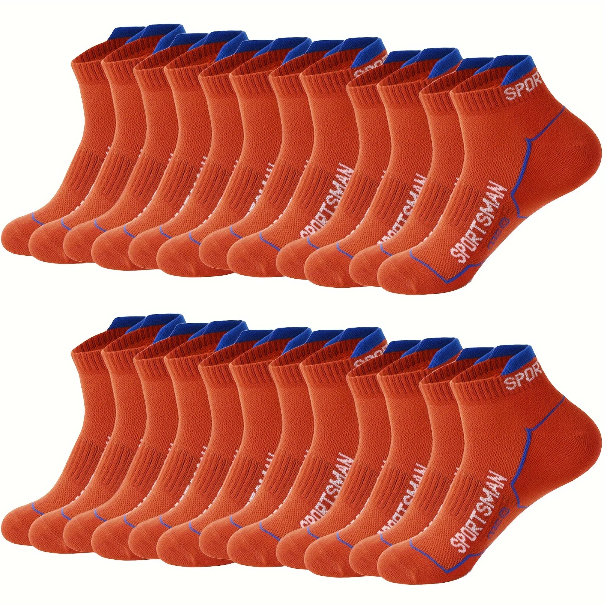 12 Pairs Men's Ankle Socks - Sports Mesh Running Socks with Moisture-Wicking, Low-Cut Casual Socks for All-Season Wear