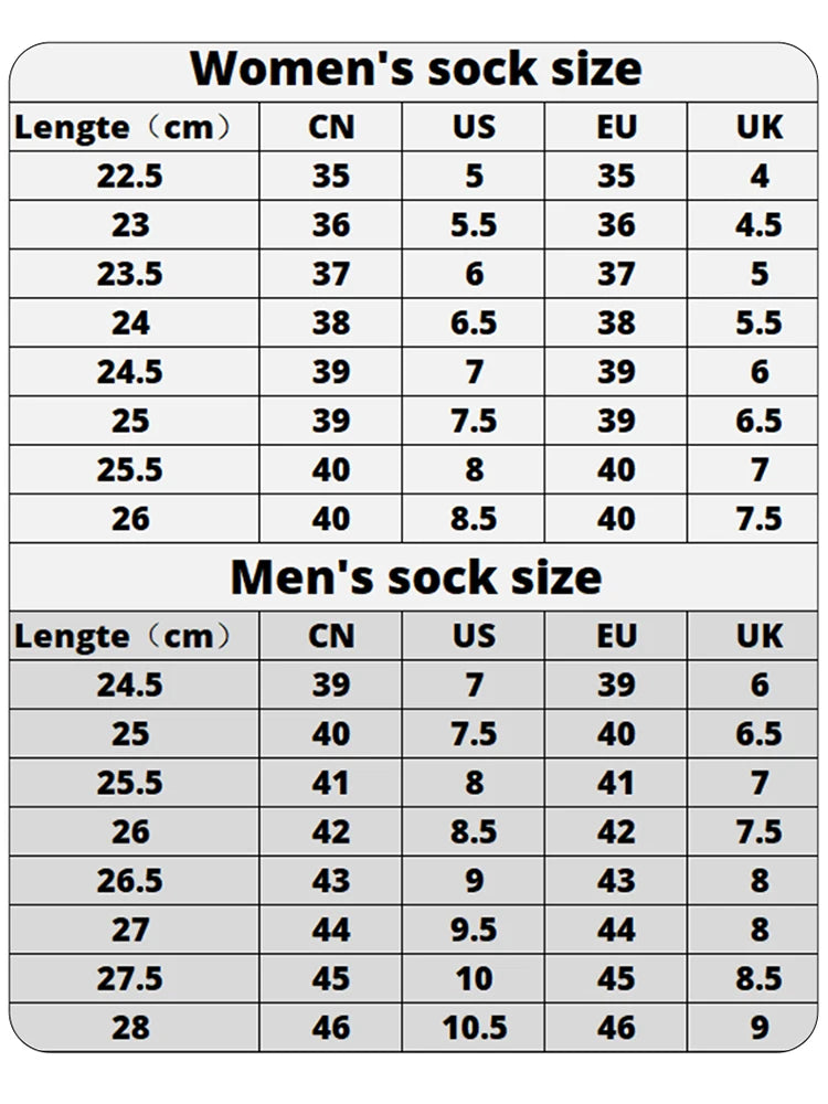 6/10/20 Pairs Men Women Striped Round Neck Socks Spring Autumn Breathable Odor Proof Sweat Absorbing All-Season Casual Socks