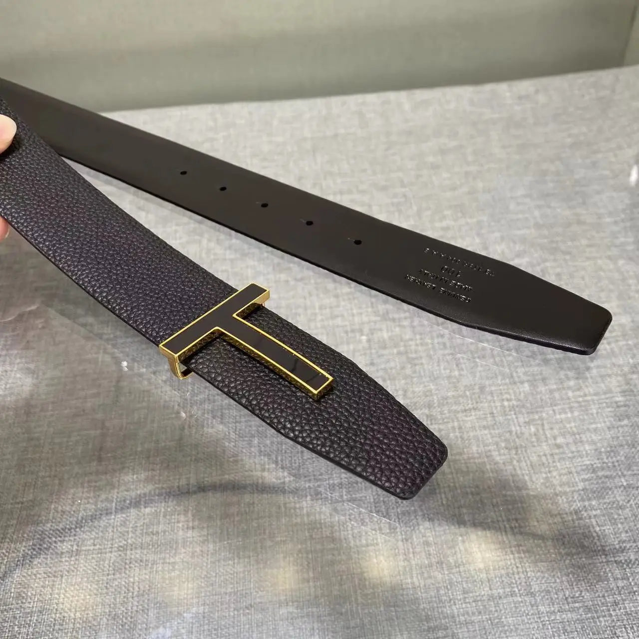 2025 New Men's Belt High Quality Designer Belts Men Fashion Letter Luxury Famous Leather Belt Jeans Cowskin Waist Strap 3.8cm