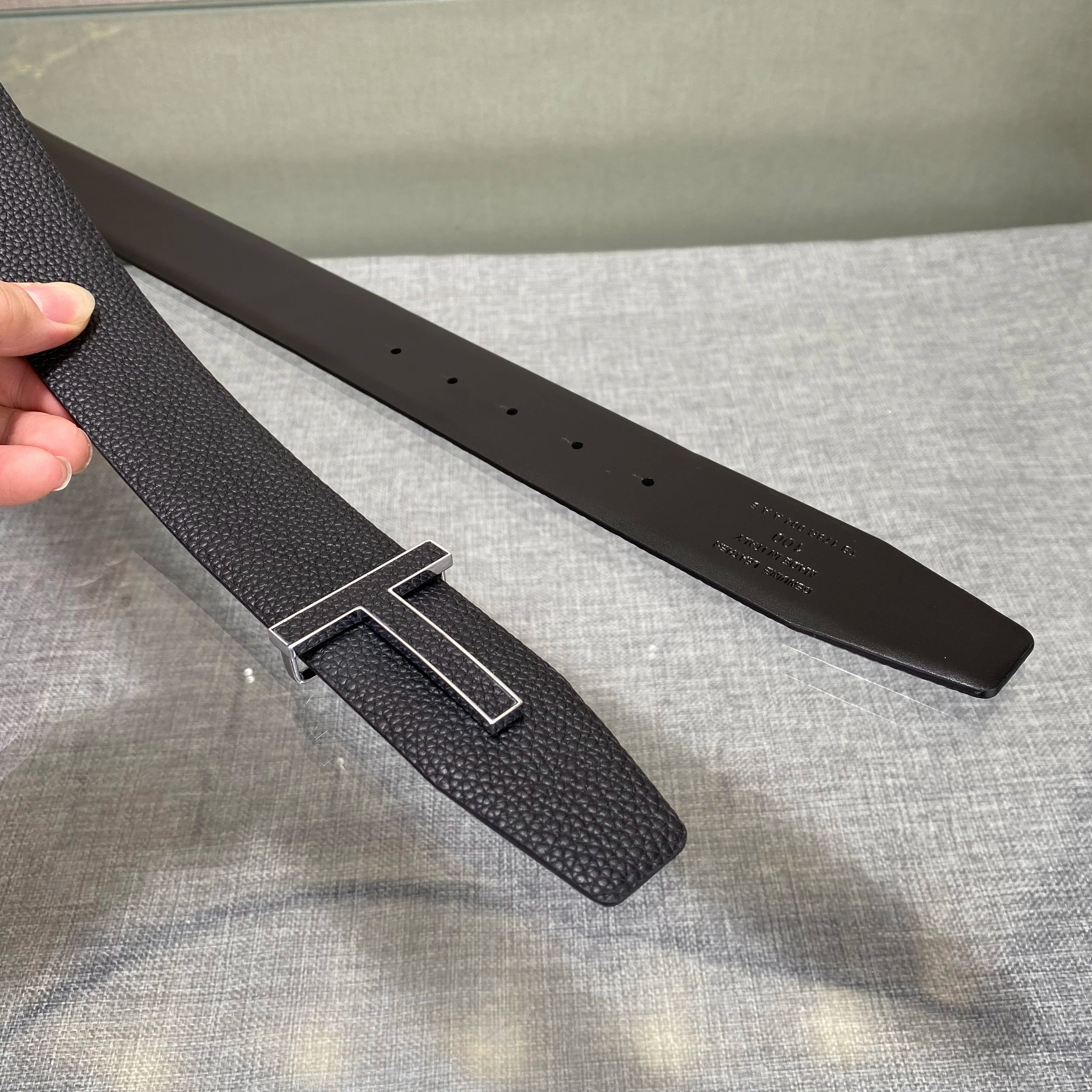 2025 New Men's Belt High Quality Designer Belts Men Fashion Letter Luxury Famous Leather Belt Jeans Cowskin Waist Strap 3.8cm