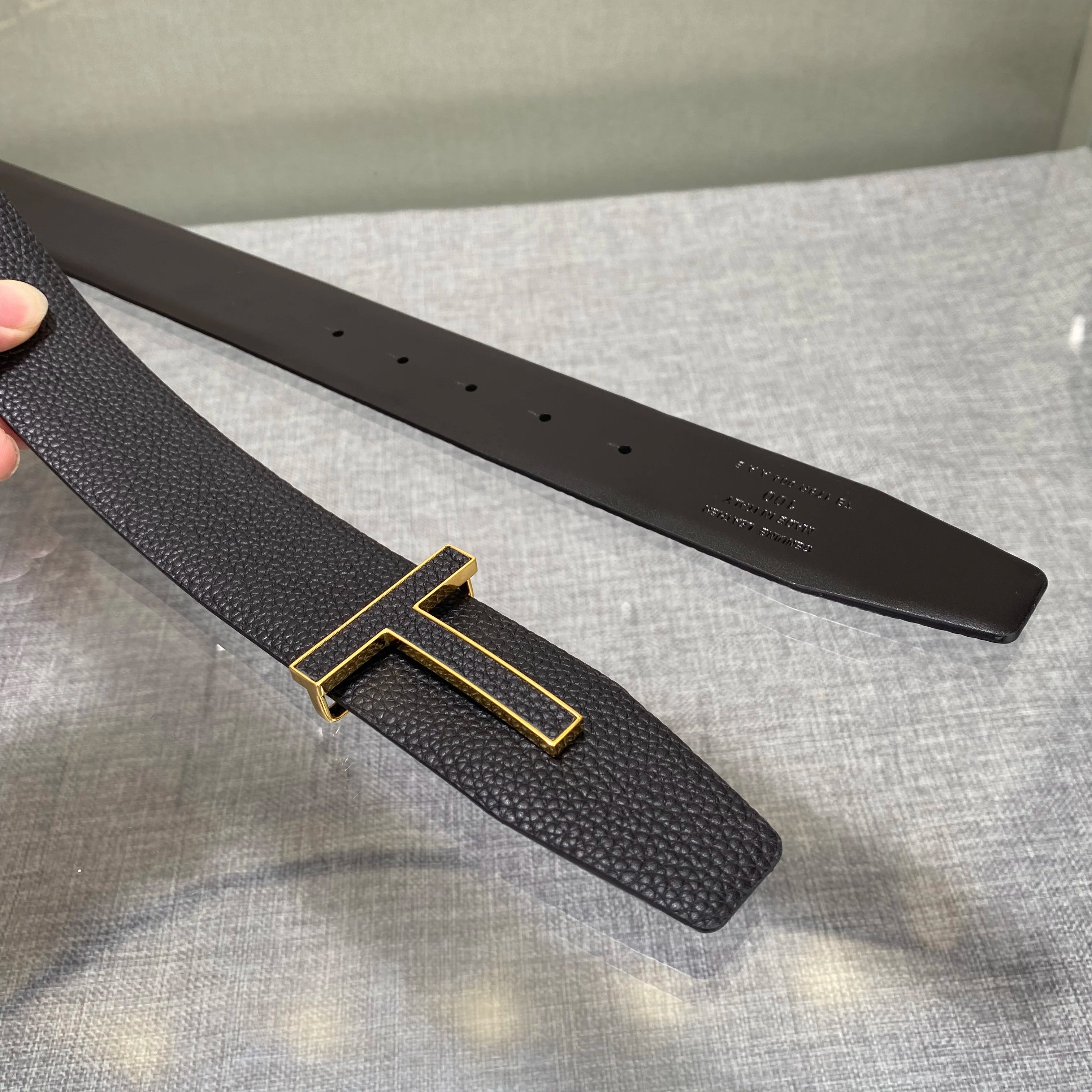 2025 New Men's Belt High Quality Designer Belts Men Fashion Letter Luxury Famous Leather Belt Jeans Cowskin Waist Strap 3.8cm